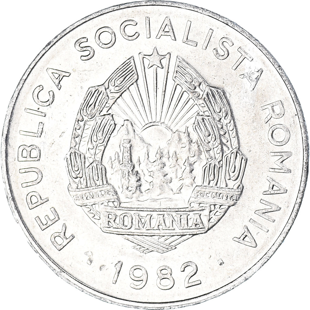 Moeda, Roménia, 25 Bani, 1982