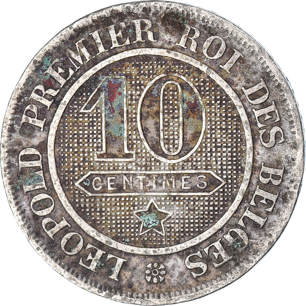 Münze, Belgien, 10 Centimes, 1862