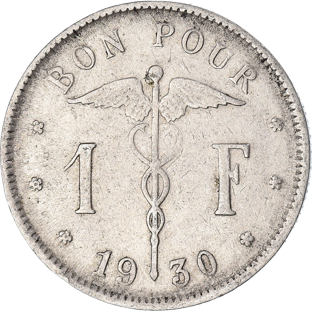 Coin, Belgium, Franc, 1930