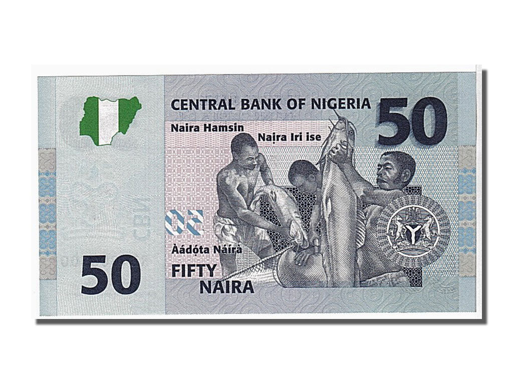 Banknote, Nigeria, 50 Naira, 2007, KM:35b, UNC(65-70)