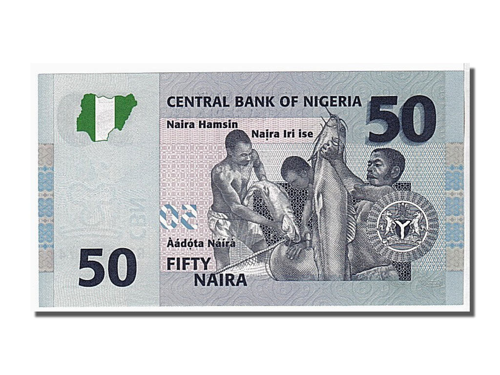 Banknote, Nigeria, 50 Naira, 2007, KM:35b, UNC(65-70)