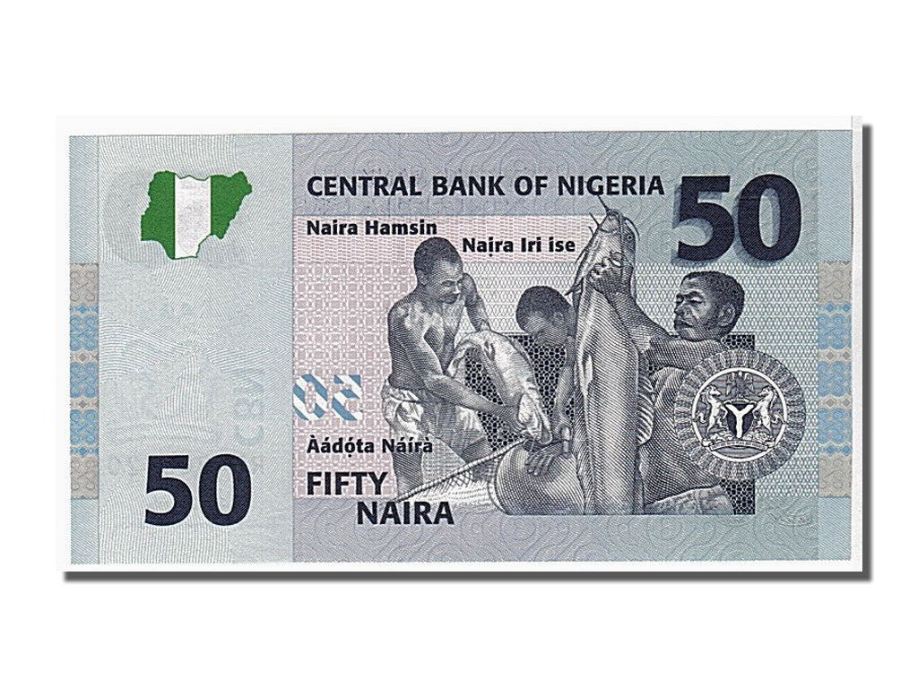 Banknote, Nigeria, 50 Naira, 2007, KM:35b, UNC(65-70)