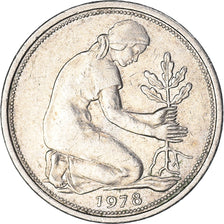 Munten, Duitsland, 50 Pfennig, 1978