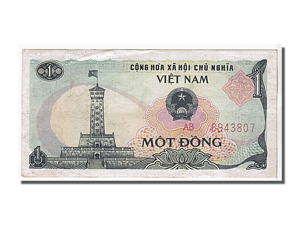 Banknote, Viet Nam, 1 D<ox>ng, 1985, UNC(65-70)