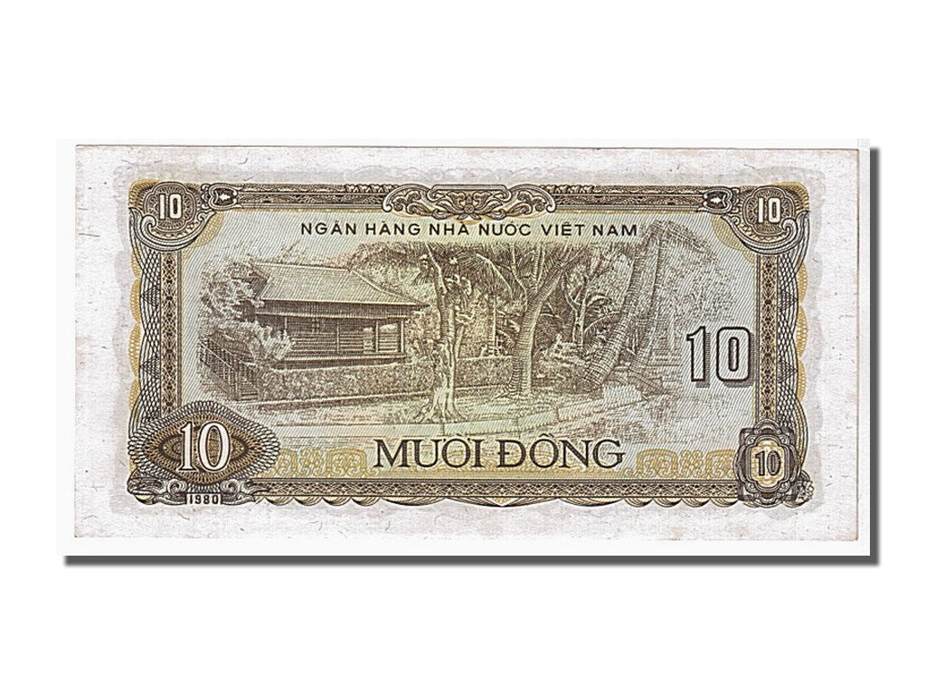 Banknote, Viet Nam, 10 D<ox>ng, 1980, KM:86a, UNC(65-70)