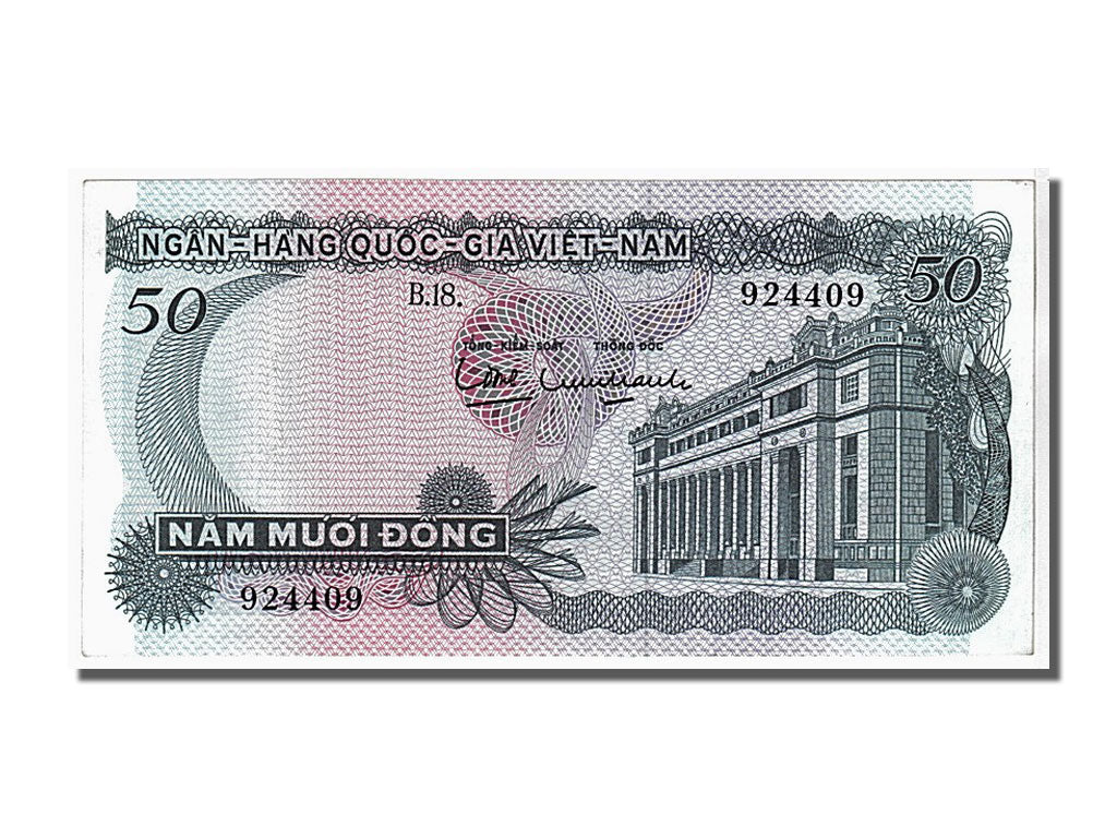 Banknote, South Viet Nam, 50 D<ox>ng, 1969, KM:25a, UNC(65-70)