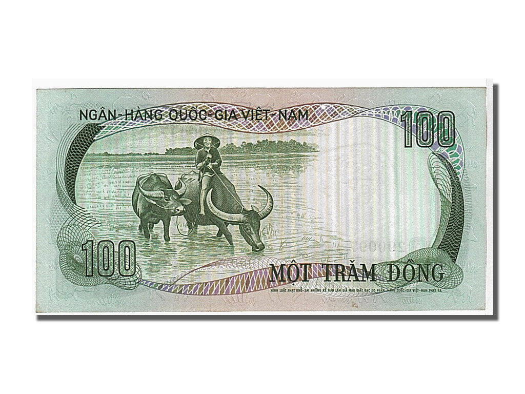 Banknote, South Viet Nam, 100 Dông, 1972, UNC(65-70)