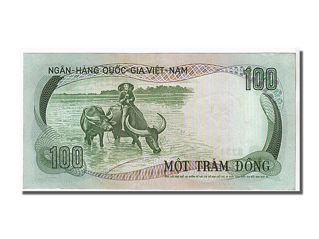 Banknote, South Viet Nam, 100 Dông, 1972, UNC(65-70)