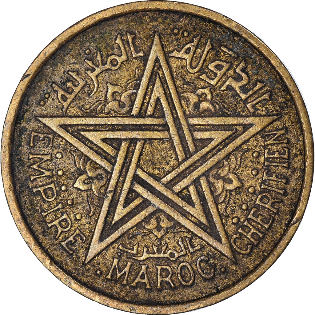 Münze, Marokko, 50 Centimes, 1945