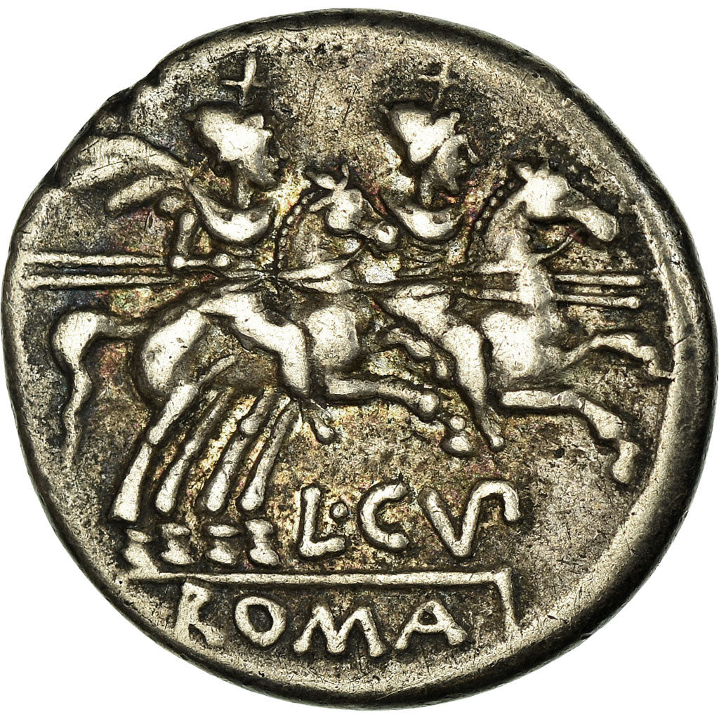 Cupiennia, Denarius, 147 BC, Rome, Silver, AU(50-53), Crawford:218/1