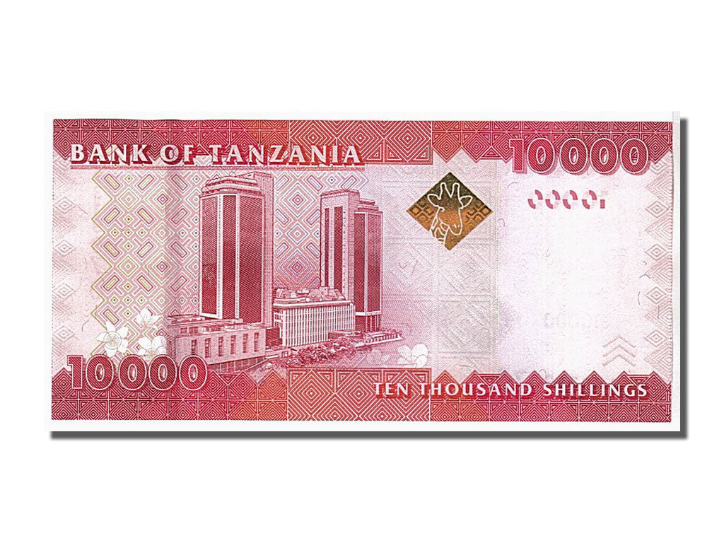 Banknote, Tanzania, 10,000 Shilingi, 2010, KM:44, UNC(65-70)