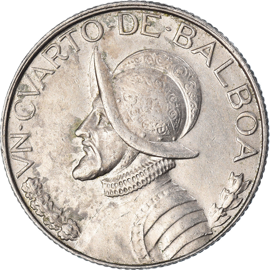 Moneta, Panama, 1/4 Balboa, 1982