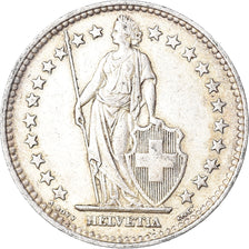 Coin, Switzerland, 2 Francs, 1940, Bern, EF(40-45), Silver, KM:21