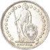Coin, Switzerland, 2 Francs, 1940, Bern, EF(40-45), Silver, KM:21