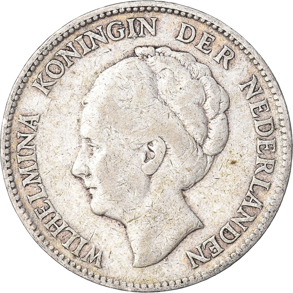 Monnaie, Pays-Bas, Wilhelmina I, Gulden, 1923, TB+, Argent, KM:161.1