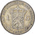 Moneda, Países Bajos, Wilhelmina I, Gulden, 1930, BC+, Plata, KM:161.1