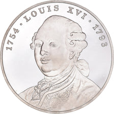 Frankreich, Medaille, Bicentenaire de la Révolution Française - Louis XVI
