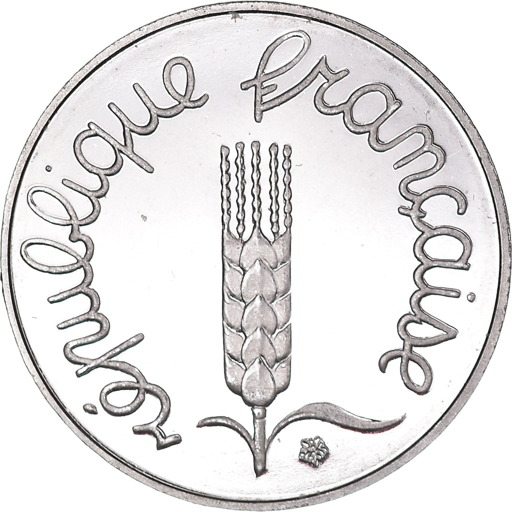 Coin, France, Épi, Centime, 1991, Paris, AU(55-58), Stainless Steel, KM:928