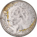 Coin, Netherlands, Wilhelmina I, 25 Cents, 1941, Utrecht, EF(40-45), Silver