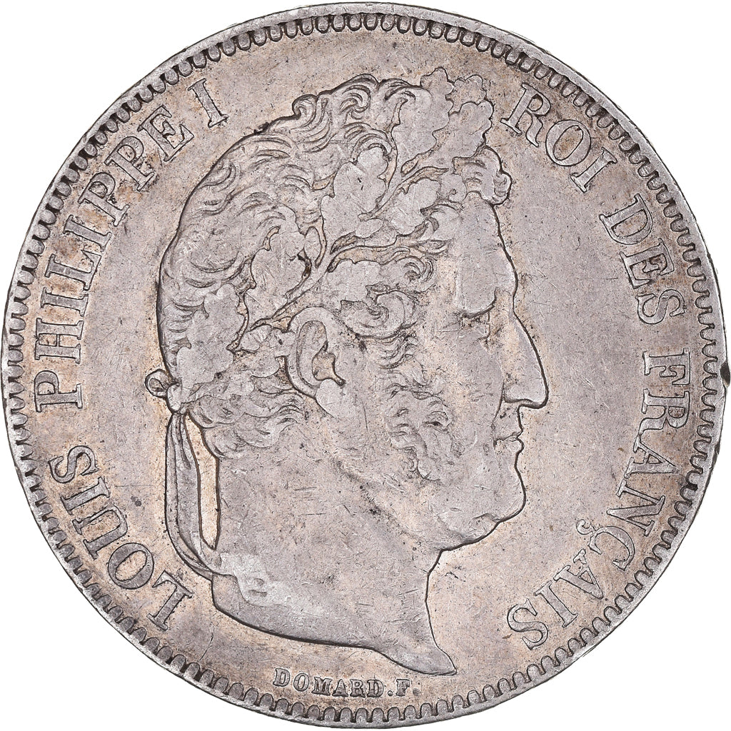 Monnaie, France, Louis-Philippe, 5 Francs, 1842, Bordeaux, TB+, Argent, KM:749.7
