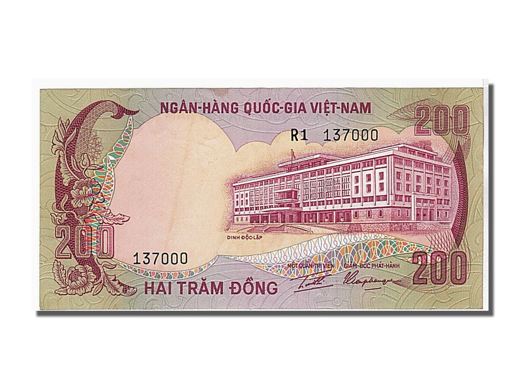 Banknote, South Viet Nam, 200 Dông, 1972, KM:32a, UNC(63)