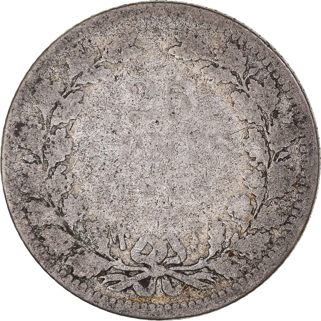 Moeda, Países Baixos, Wilhelmina I, 25 Cents, Utrecht, F(12-15), Prata