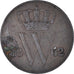 Moeda, Países Baixos, William III, Cent, 1862, Utrecht, VF(30-35), Cobre
