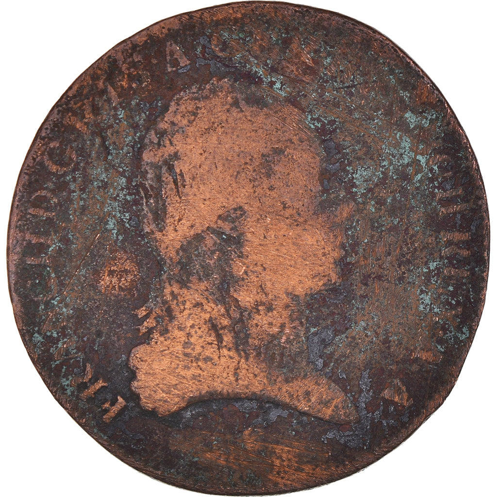 Coin, Austria, 3 Kreuzer, 1800, F(12-15), Copper