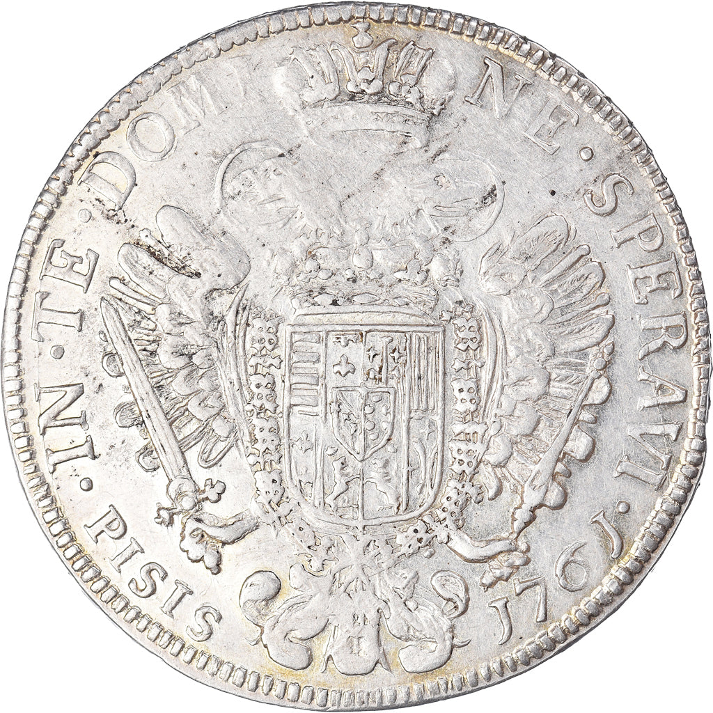 Coin, ITALIAN STATES, TUSCANY, Francesco III, as Emperor Francis I, Francescone