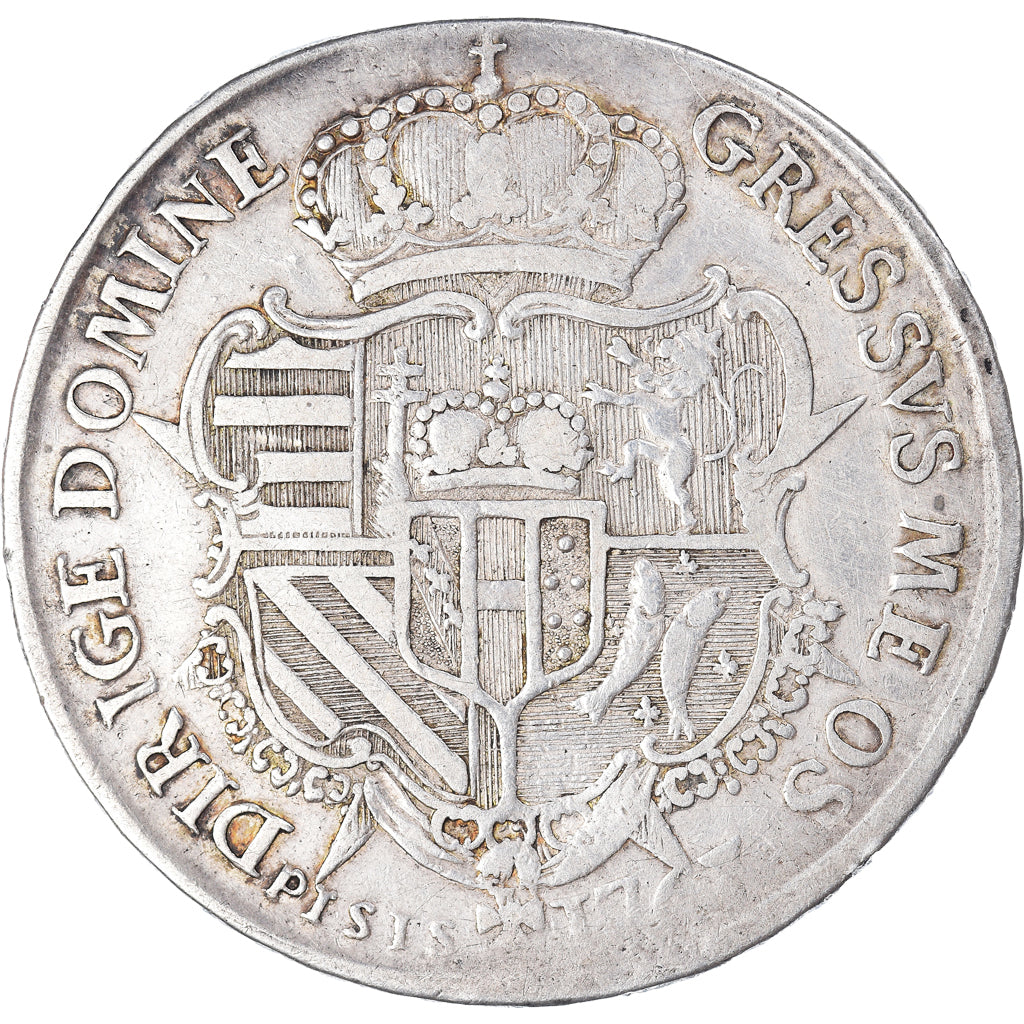 Moneta, STATI ITALIANI, TUSCANY, Pietro Leopoldo, Francescone, 10 Paoli, 1768