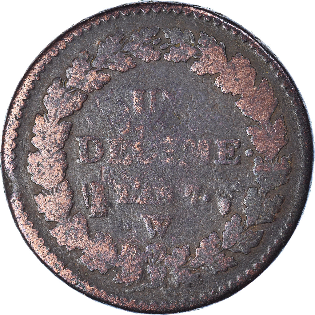 Frankrijk, Decime, Dupré, AN 7, Lille, Bronzen, FR