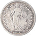 Coin, Switzerland, Franc, 1905, Bern, VF(20-25), Silver, KM:24