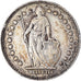 Coin, Switzerland, Franc, 1945, Bern, VF(30-35), Silver, KM:24