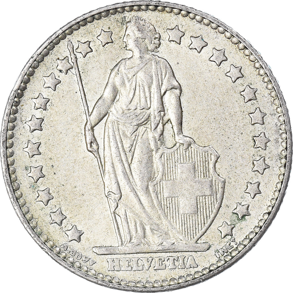 Monnaie, Suisse, Franc, 1963, Bern, TTB, Argent, KM:24