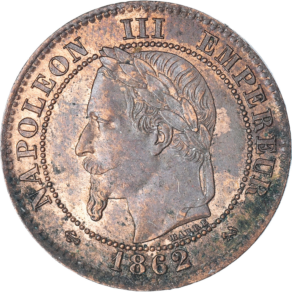 Münze, Frankreich, Napoleon III, Napoléon III, 2 Centimes, 1862, Bordeaux, SS