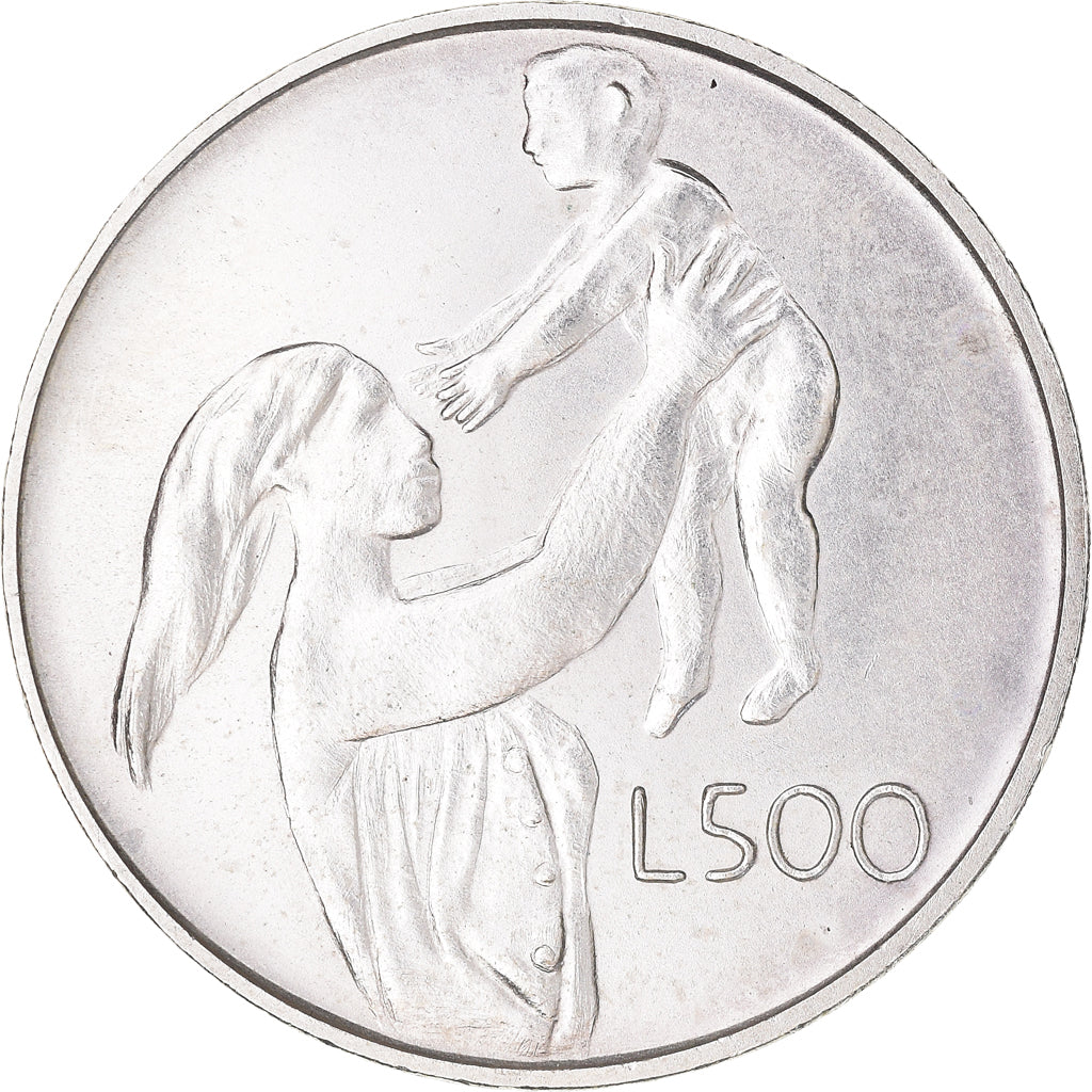 Moneta, San Marino, 500 Lire, 1972, Rome, FDC, Argento, KM:21