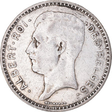 Moneta, Belgio, 20 Francs, 20 Frank, 1934, Brussels, MB+, Argento, KM:103.1