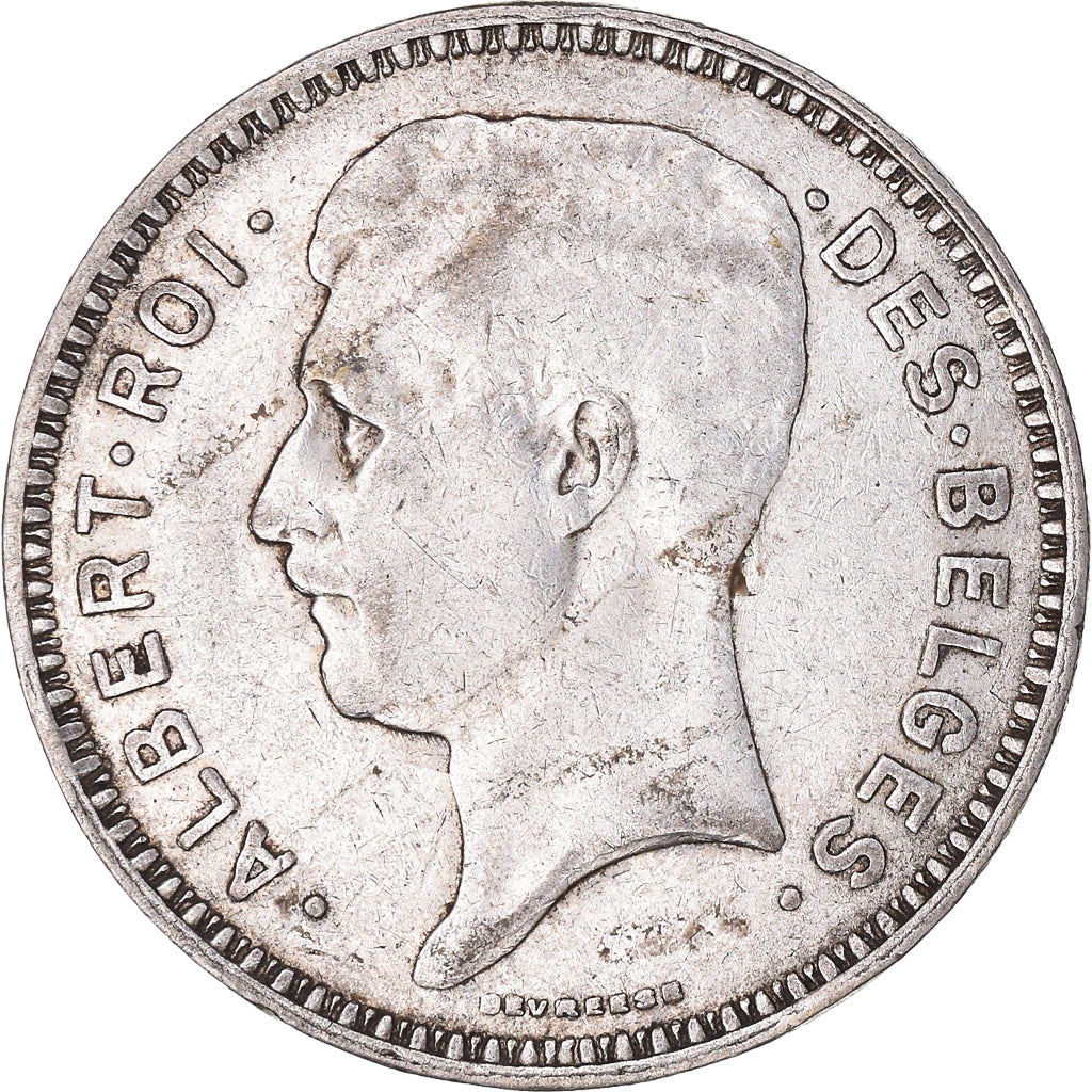 Monnaie, Belgique, 20 Francs, 20 Frank, 1934, Bruxelles, TB+, Argent, KM:103.1