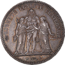 Coin, France, Hercule, 5 Francs, 1874, Paris, AU(55-58), Silver, KM:820.1