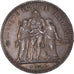 Munten, Frankrijk, Hercule, 5 Francs, 1874, Paris, PR, Zilver, KM:820.1