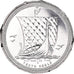 Munten, Eiland Man, Elizabeth II, 1/10 Noble, 1985, ZF+, Platinum, KM:153