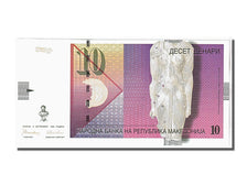 Banknote, Macedonia, 10 Denari, 1996, KM:14A, UNC(65-70)