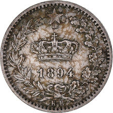 Coin, Italy, Umberto I, 20 Centesimi, 1894, Berlin, EF(40-45), Copper-nickel