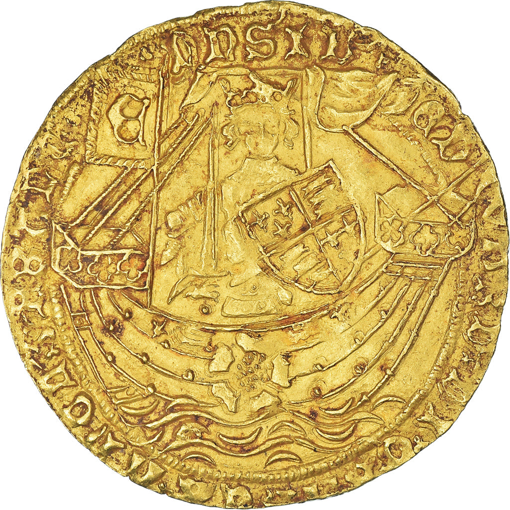 Great Britain, Edward IV, Ryal or Rose noble, 1464-1470, London, Gold