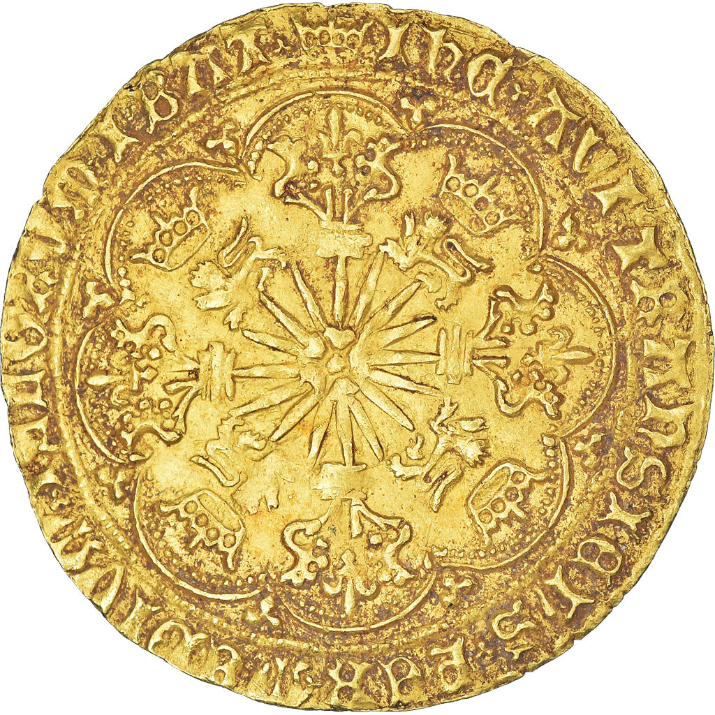 Great Britain, Edward IV, Ryal or Rose noble, 1464-1470, London, Gold