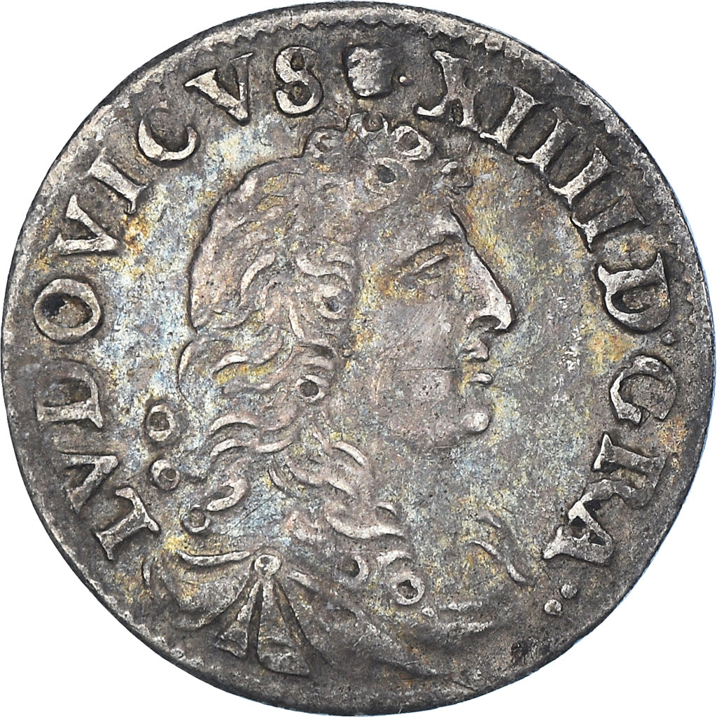 Moneta, Francia, Louis XIV, 4 Sols dits « des Traitants », 4 Sols, 1676