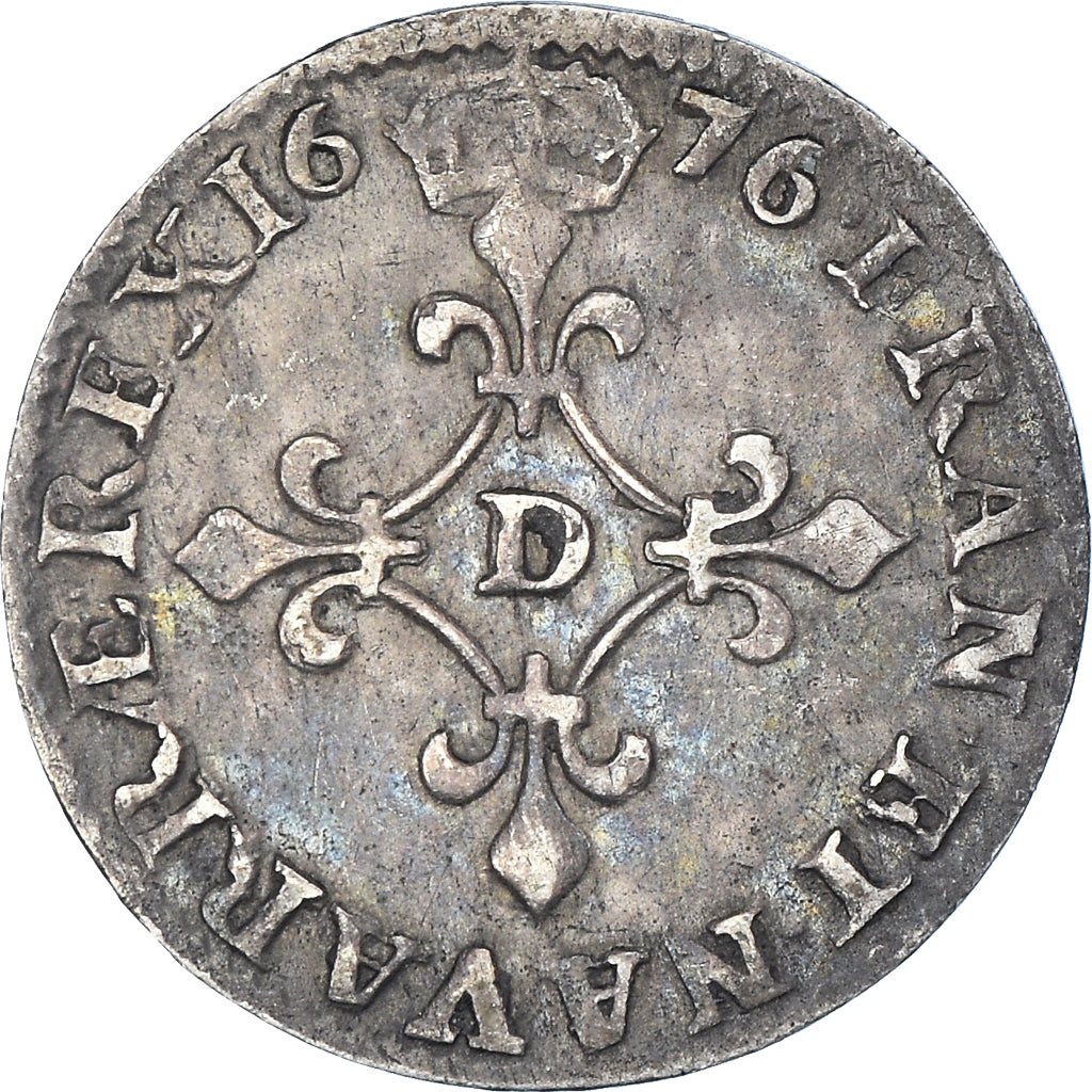 Moneta, Francia, Louis XIV, 4 Sols dits « des Traitants », 4 Sols, 1676
