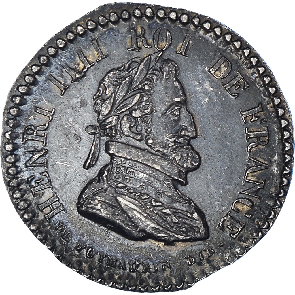 Francja, Quinaire, Louis XVIII et Henri IV, AU(50-53), Srebro