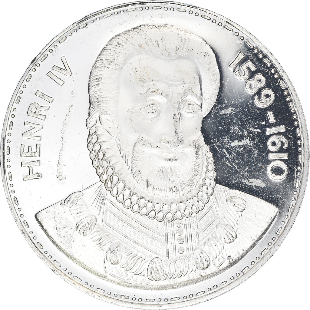 France, Medal, HENRI IV 1589-1610, AU(50-53), Silver