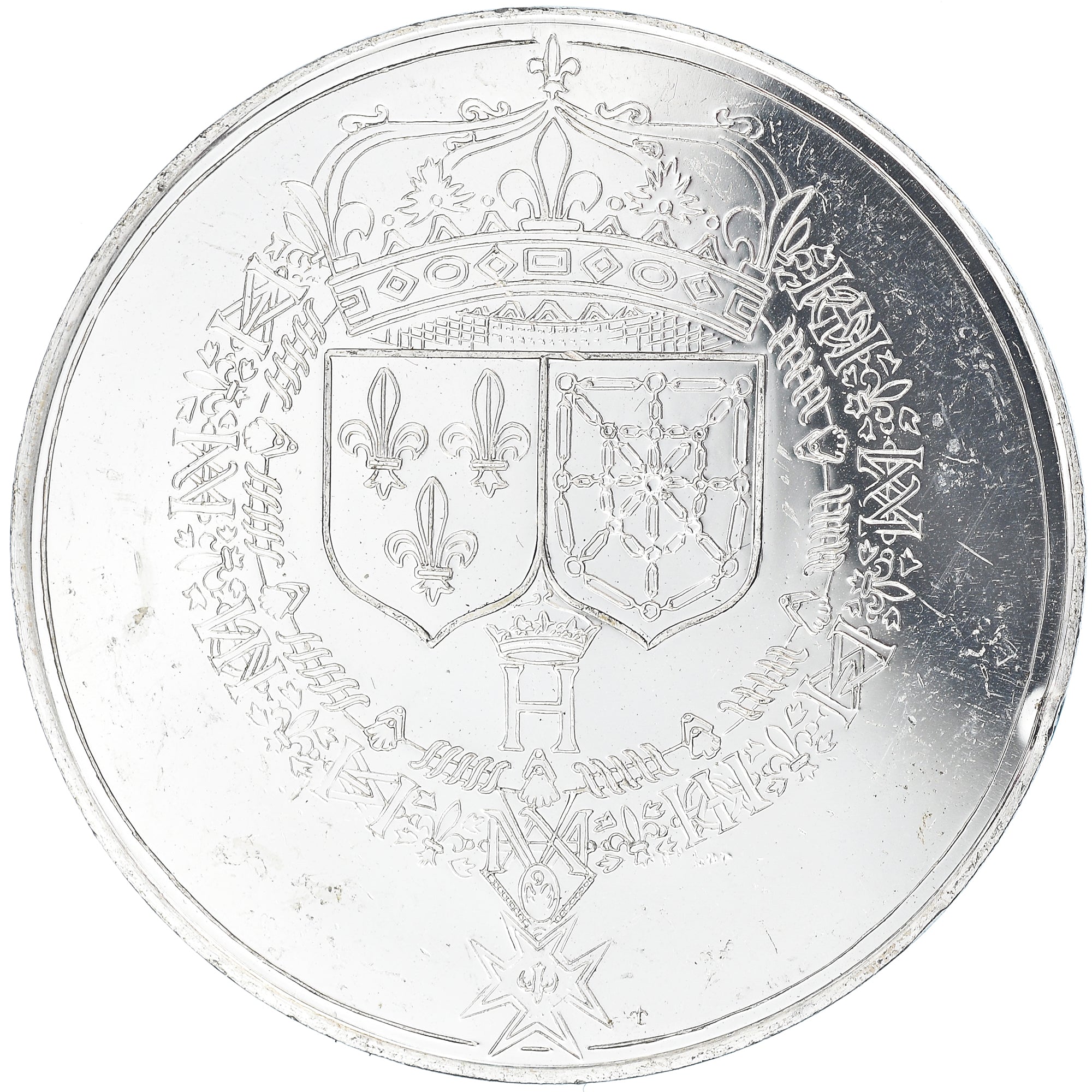 France, Medal, HENRI IV 1589-1610, AU(50-53), Silver